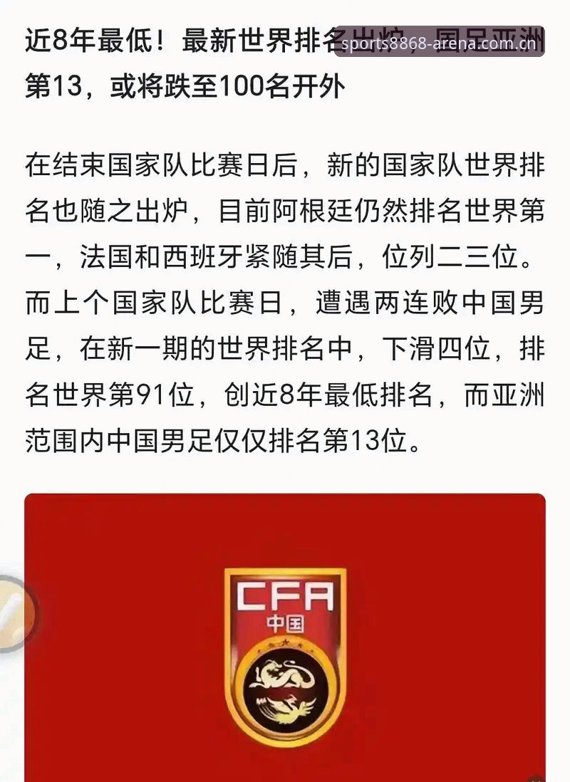 2030年世界杯扩军至66队详解：中国男足迎来历史性机遇